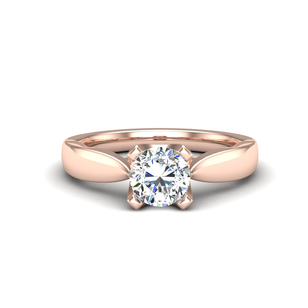 Khloe Solitaire engagement ring